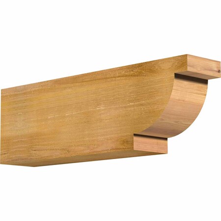 Ekena Millwork Alpine Rough Sawn Rafter Tail, Western Red Cedar, 6"W x 10"H x 32"L RFT06X10X32ALP00RWR